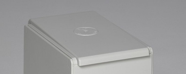 Couvercle VAR pour bidon plastique 40 l, gris clair, 38001