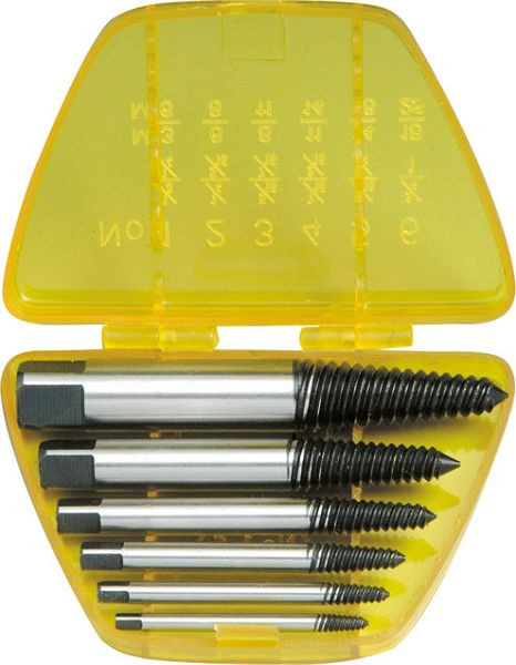 Jeu d'extracteurs de vis Projahn 6 pièces, 3059