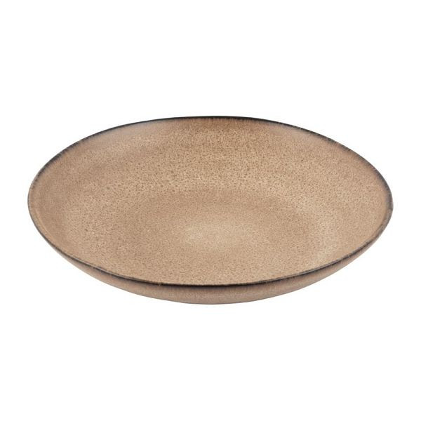 Bols plats OLYMPIA Build-A-Bowl marron clair 25cm (4 pièces), FC735
