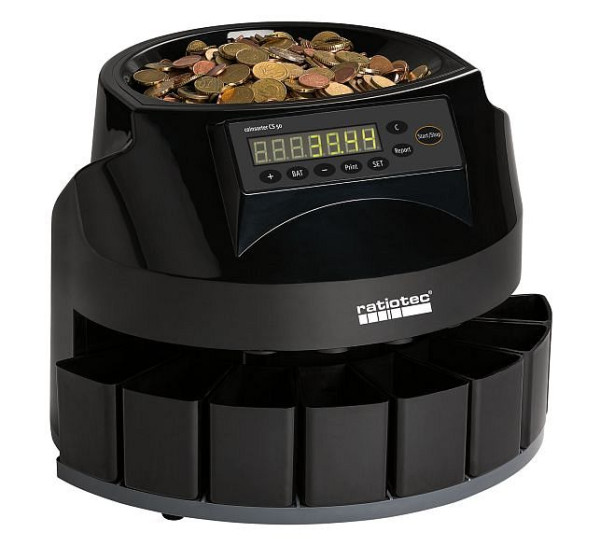 Compteur de pièces Ratiotec CS50, 946954