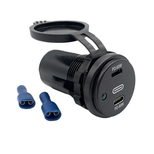 Prise double USB Offgridtec 5-20V - 60W, 8-01-014900