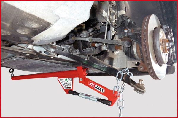 Levier d'essieu universel KS Tools avec chaîne, 960 mm, 700.1495