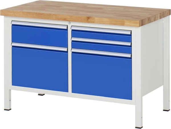 Etabli RAU série 8000 - modèle 8472, L1250 x P700 x H840-1040 mm, 13-8472A2-127B4H.11
