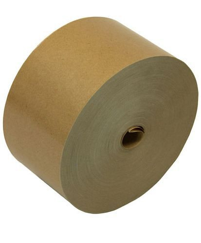 Ruban adhésif humide TransPak, sans support en carton, 80 mm de large x 200 m, 70 g/m², paquet : 12 rouleaux, 299548