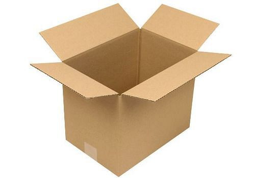 Boîte pliante en carton ondulé TransPak 1 paroi, dimensions intérieures 305 x 215 x 250 mm, format A4, qualité 1.20B, paquet de 25, 299248