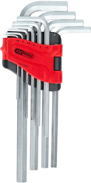 KS Tools jeu de clés Allen, longues, 10 pièces, 151.5040