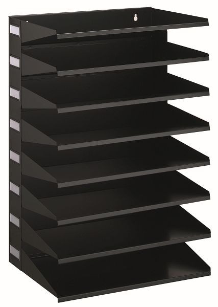 Barre de tri DURABLE, 8 pièces, noire, 336101