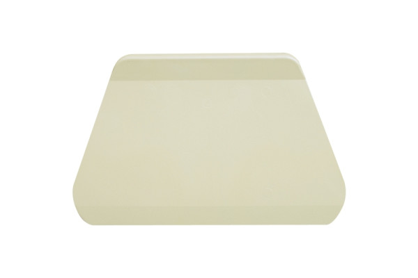 Coupe-pâte Schneider avec bande de poignée, forme ronde, ABS, ivoire, 227351
