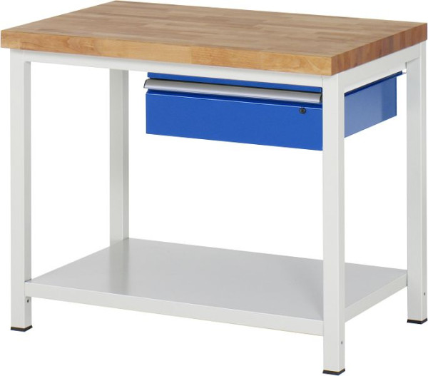 Etabli RAU série 8000 - modèle 8001A6, L1000 x P700 x H840-1040 mm, 03-8001A6-107B4H.11