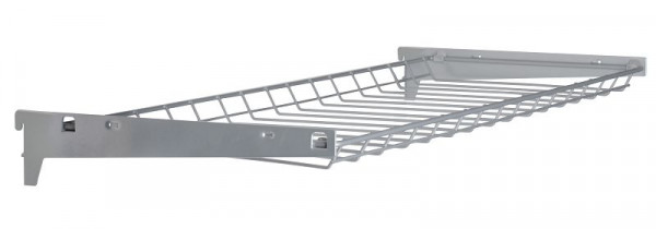 Element System PANIER À BOUTEILLES, AVEC SUPPORT, 800X300 mm, ALU BLANC, UE: 5 pièces, 10706-00004