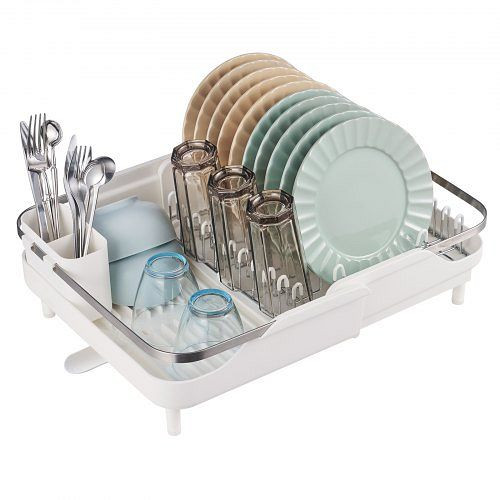 VEVOR égouttoir à vaisselle égouttoir extensible 295-470 mm, égouttoir à vaisselle égouttoir, SSLSBTZLSC4869U3LV0
