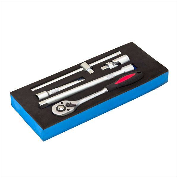 Jeu de clés à douille ADB 1/2", outils de commande, 5 pièces, 22206
