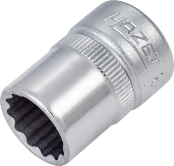 Douille Hazet, Bi-Hex, Carré creux 10mm (3/8"), 12mm, Moleté, 880Z-12