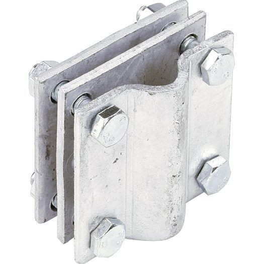 JÄGER DIREKT Kreuzverbinder mit 4 Schrauben leichte Ausführung, 52x52x3mm, 718.800