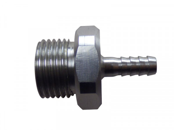 Raccord de tuyau KELLER 6 mm x G ½ “AG; Version en acier inoxydable, 867.272