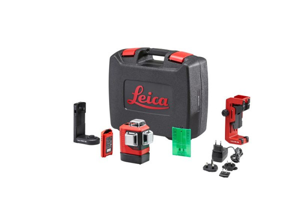 Leica Lino L6G-1 laser à lignes 3x360° auto-nivelant vert, batterie Li-ion, 912971