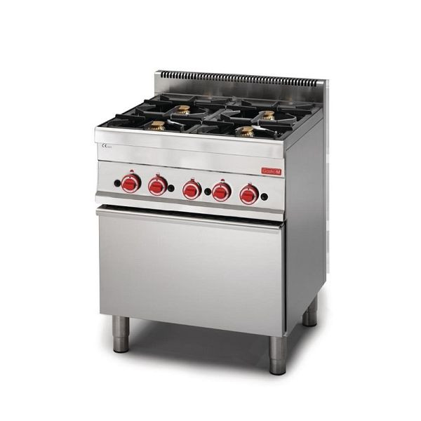 Cuisinière à gaz Gastro M avec four 65 / 70CFG, GN047