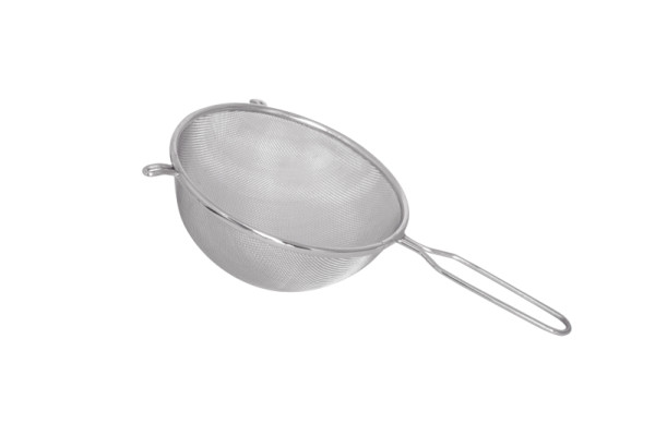 Passoire Schneider inox Ø220 mm, avec poignée inox et crochet de support, 199373