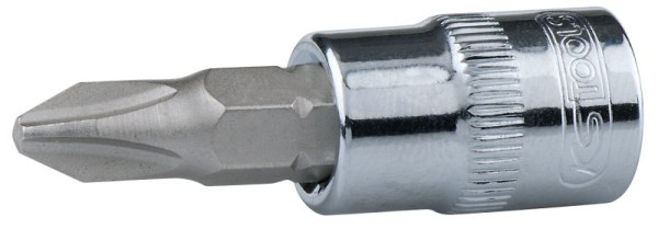 KS Tools Douille à embout 1/4" CHROMEplus, PH1, 918.1468