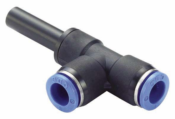 temporisateur B-LS-2x4-4-KU, connecteur L en plastique, tuyau Ø : 4 mm, UE : 10 pièces, 03470310