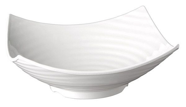 Bol APS -GLOBAL BUFFET-, 40 x 40 cm, hauteur : 13,5 cm, mélamine, blanc, 5 litres, 83787