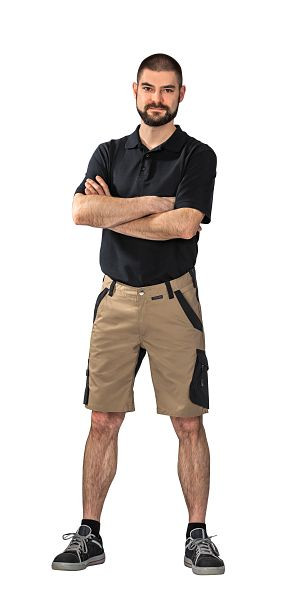 Planam Norit short homme, sable/noir, taille S, 6453044