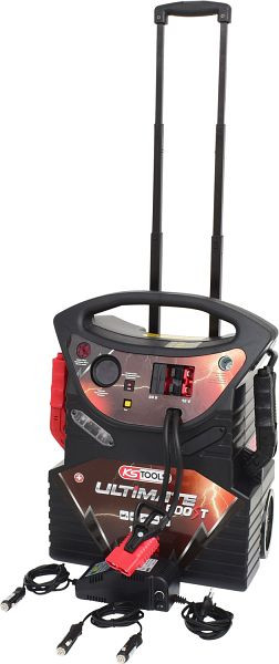 KS Tools Booster de batterie 12 V + 24 V Démarreur de saut mobile 2340A 550.1825