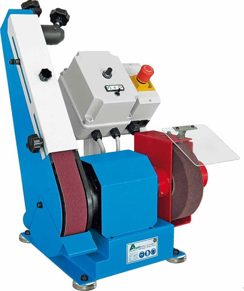 Machine de meulage et de polissage à bande Aceti, table de meulage 60 x 300 mm, Aceti ART. 82