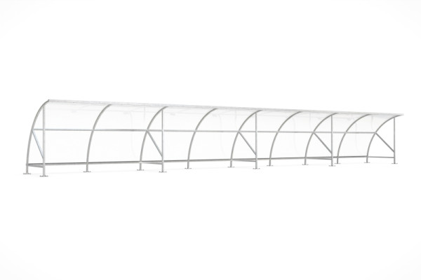 Toiture WSM Bamberg B 1/16 galvanisée en kit, 102100418