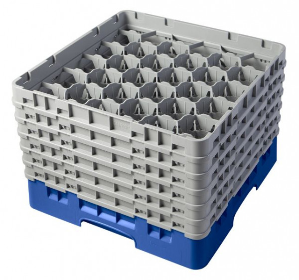 Panier de lavage Cambro 30 compartiments Camrack® 29,8 cm bleu, lot de 2, 30S1114168