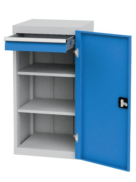 Armoire à portes battantes Bedrunka+Hirth, profondeur 500 mm, R 18-16, nombre de tiroirs : 1, dimensions en mm (LxPxH) : 530 x 500 x 1019, 04.153.001