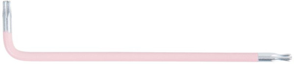 KS Tools Clé Torx L-L à rotule, XL, T10, Rose, 151.4271