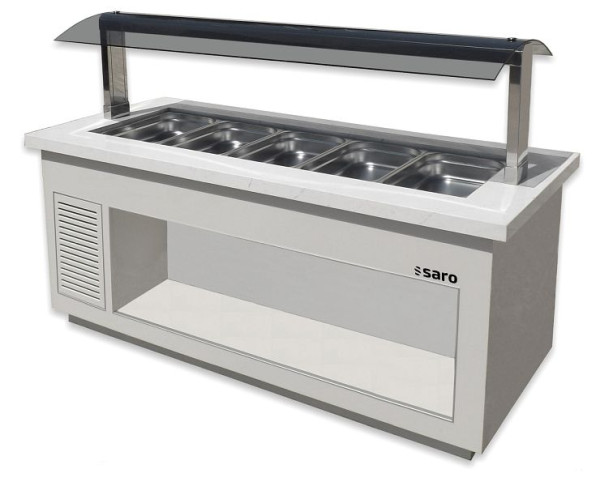 Saro Buffet Chaud Premium Line SB-H130 blanc, 366-2100