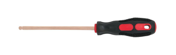 KS Tools Tournevis BERYLLIUMplus pour vis à six pans creux 3 mm, avec tête sphérique, 962.0950