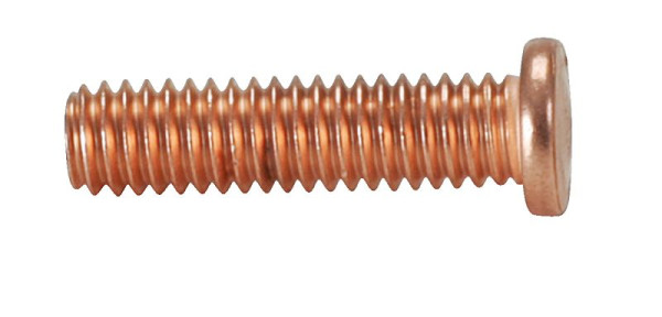 Vis KS Tools M4x16mm cuivrées, paquet de 100, 500.8579