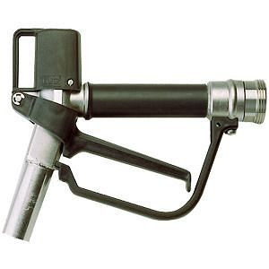 Pistolet DENIOS inox pour pompe baril alimentaire, joint EPDM, 243-261