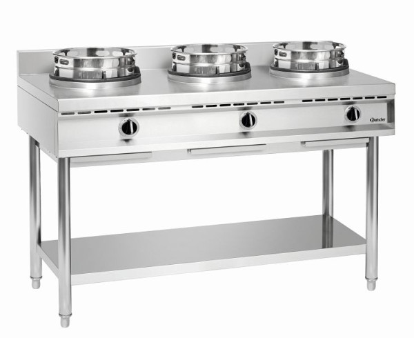 Poêle wok Bartscher, 3 feux, 1053103