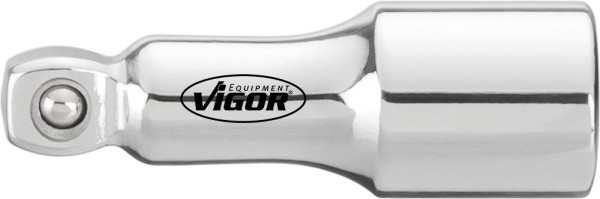VIGOR Rallonge pivotante, carré creux 6,3 mm (1/4"), carré plein 6,3 mm (1/4"), 36 mm, V4311