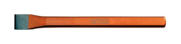 Burin plat KS Tools, ovale, 125x18mm, 162.0102