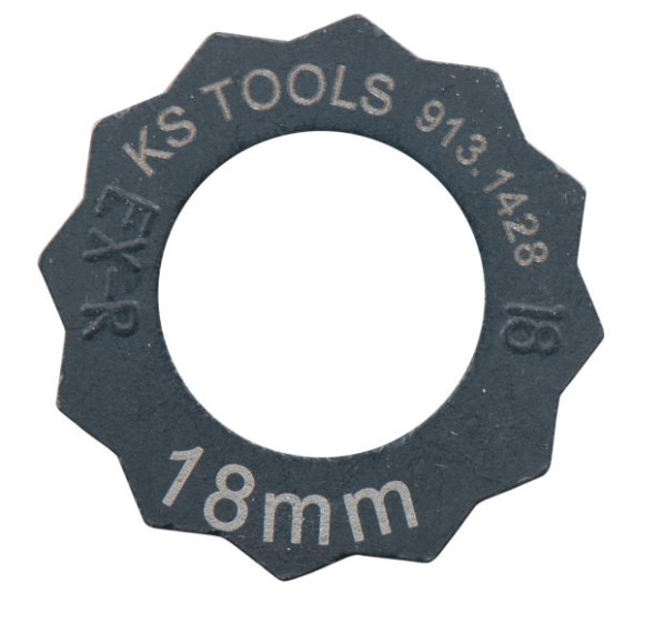 Extracteur d'écrous KS Tools, 18 mm, 913.1428