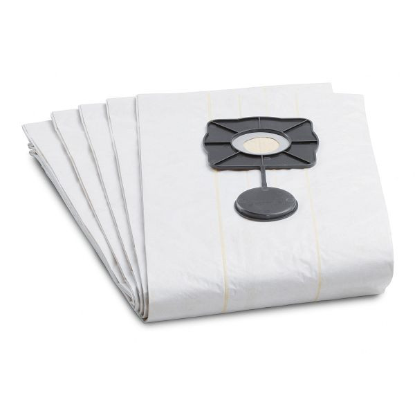 Kärcher , sac filtrant humide NT, testé classe de poussière L, nettoyage général, sec et humide, résistant à la déchirure, 6.904-171.0