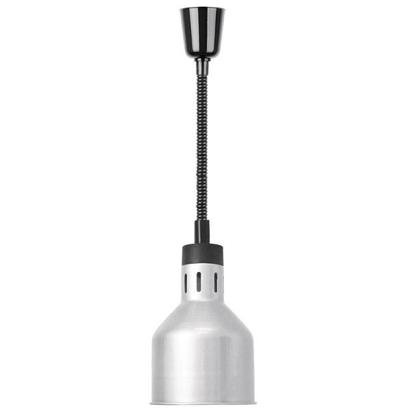 Lampe chauffante extensible Buffalo avec finition argentée, DR758