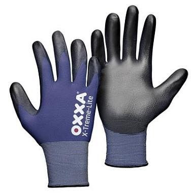 Gant OXXA X-Treme-Lite 51-100, noir / bleu, UE : 12 paires, taille : 11, 15110011