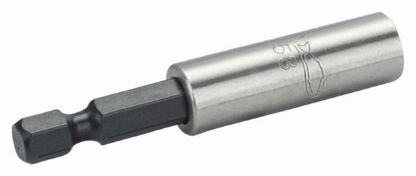 Support universel Bahco 1/4" avec circlip, 60 mm, 5 pièces, KR653