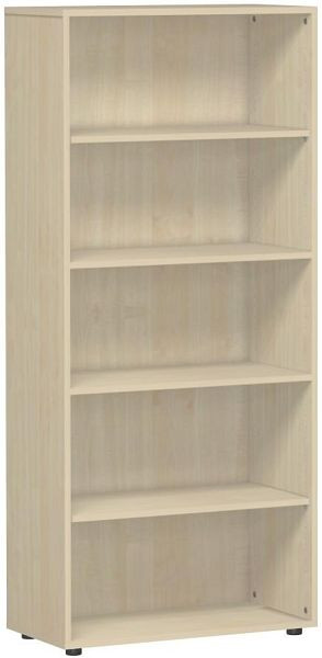 étagère geramöbel avec pieds, 800x400x1808, érable, S-385001-A