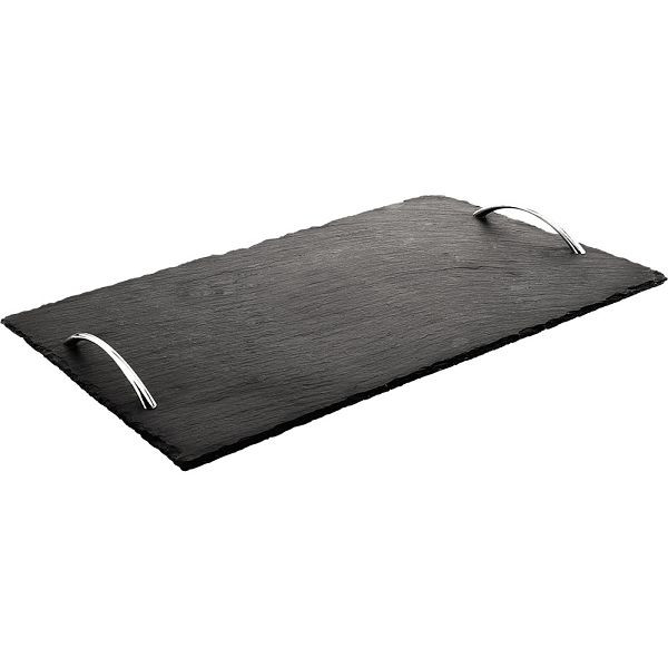 Ardoise pour finger food Stalgast avec poignées GN 1/2, 325 x 265 x 5 mm (LxPxH), BB4104012