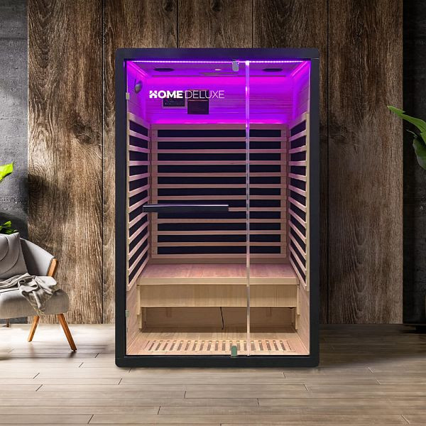 Cabine infrarouge HOME DELUXE NERO - M, 49212