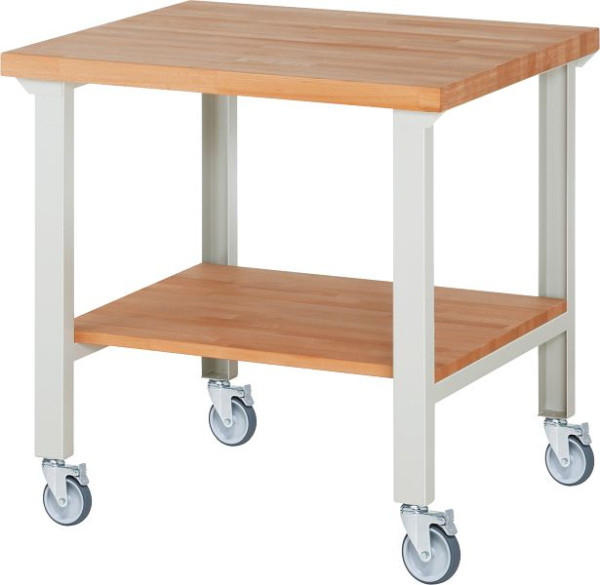 Etabli mobile RAU 7000-7, 1000x900x1000mm, 4 roulettes pivotantes, 05-7000-7-109B4S4.12