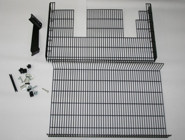 ELMAG KR grille de protection (avant + arrière) pour compresseur Tiger 340-700 avec chaudière 2 x 11 L (570x350x80 mm), 9100438