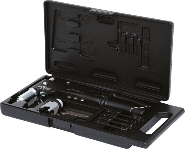 Jeu de riveteuses manuelles universelles KS Tools, 10 pièces, 150.9610